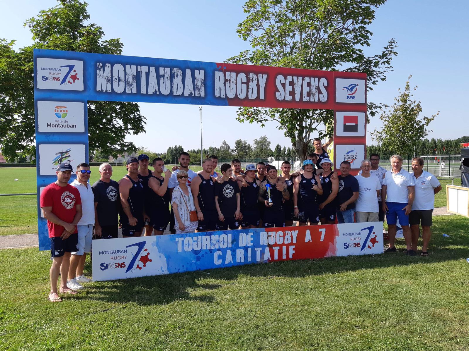 Tournoi rugby a sept de Montauban circuit élite.